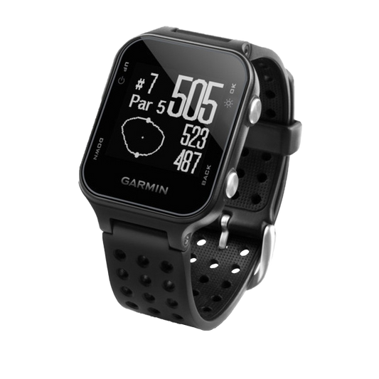 Garmin Approach S20, Black, Golf GPS Smartwatch & Rangefinder (Garmin Certified Refurbished) by Garmin