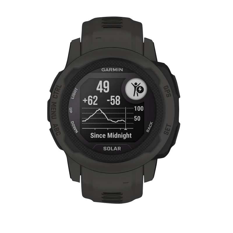 Garmin Instinct 2S Solar Graphite (Reacondicionado certificado por Garmin)