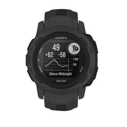 Garmin Instinct 2S Solar Graphite (Reacondicionado certificado por Garmin)
