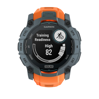 Garmin Instinct 3 Solar, (50mm) Twilight with Solstice Band (010-02935-01)