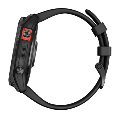 Garmin Fenix 7X Solar, Slate Grey with Black Band (Garmin Certified Refurbished)
