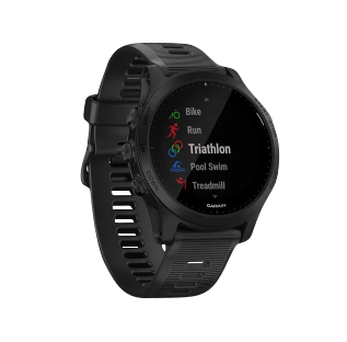 Garmin Forerunner 945, Black, Fitness GPS Smartwatch for Runners (Garmin Certified Refurbished)