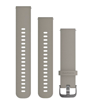 Garmin Quick Release Bands (20 mm) Sandstone with Slate Hardware (010-12691-09)