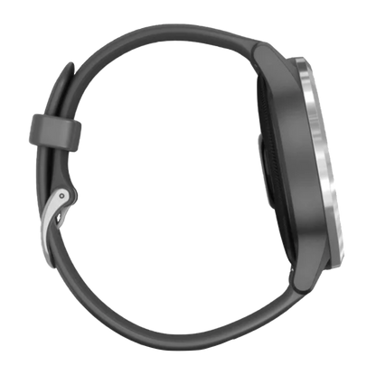 Garmin Vivoactive 4 - Silver with Shadow Gray Band (010-02174-01)