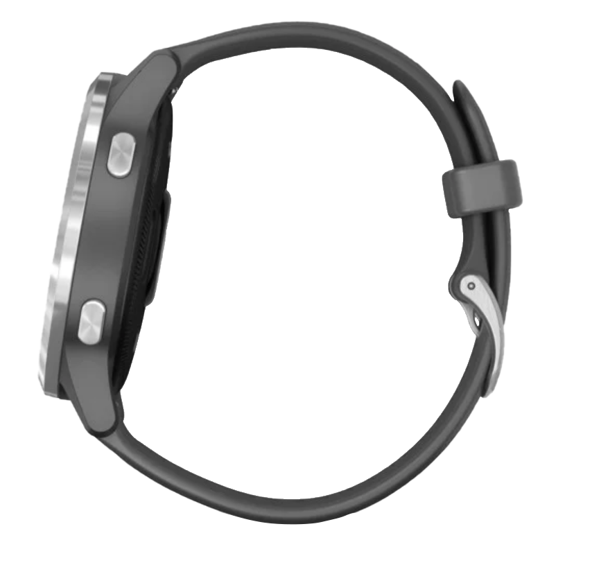 Garmin Vivoactive 4 - Silver with Shadow Gray Band (010-02174-01)
