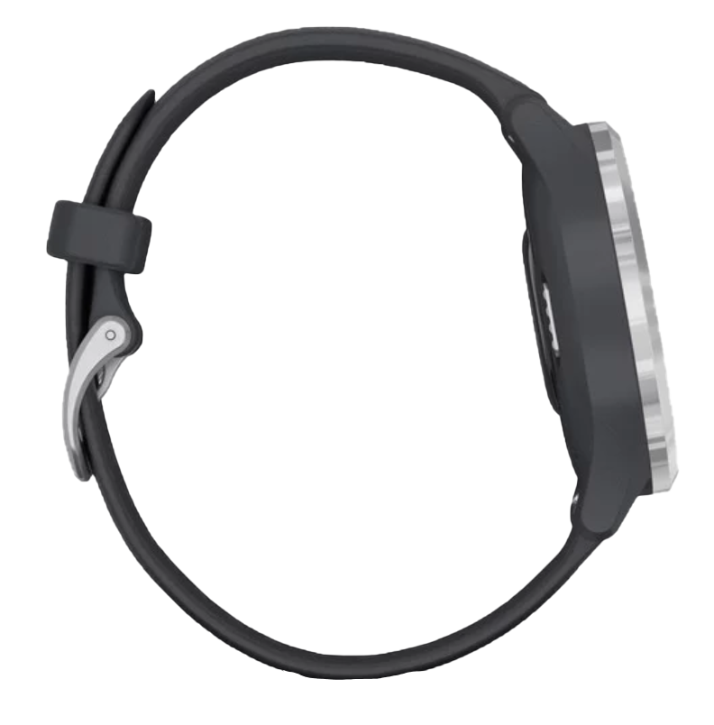 Garmin Vívomove 3S - Silver with Granite Blue Band (010-02238-00)