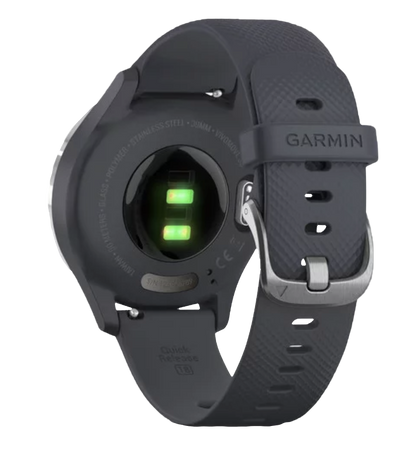 Garmin Vívomove 3S - Silver with Granite Blue Band (010-02238-00)