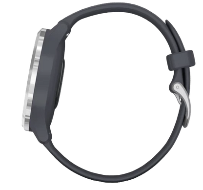 Garmin Vívomove 3S - Silver with Granite Blue Band (010-02238-00)