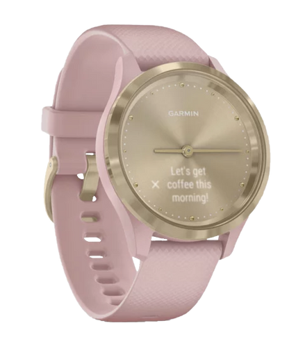 Garmin Vívomove 3S - Light Gold with Dust Rose Band (010-02238-01)
