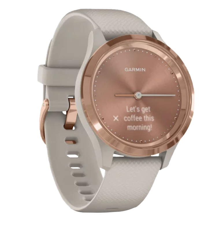 Garmin Vívomove 3S - Rose Gold with Light Sand Band (010-02238-02)