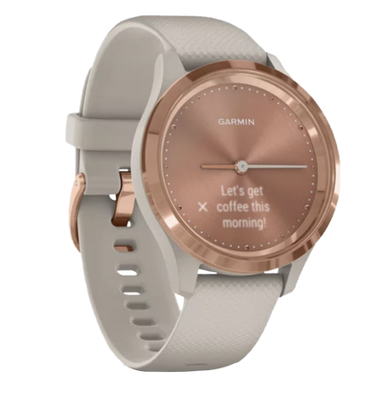 Garmin Vívomove 3S - Rose Gold with Light Sand Band (010-02238-02)