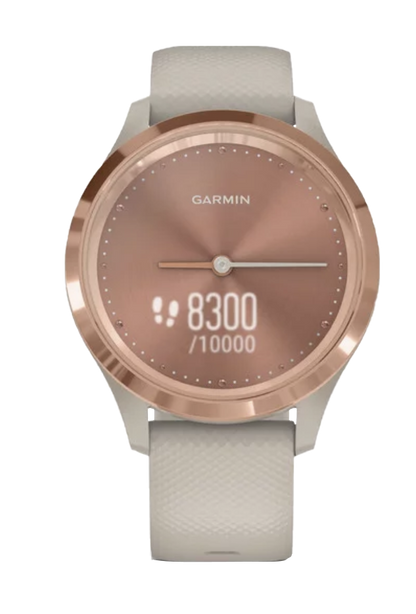 Garmin Vívomove 3S - Rose Gold with Light Sand Band (010-02238-02)
