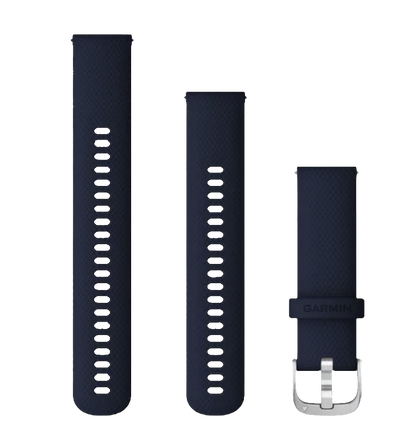 Garmin Quick Release Bands (22 mm) Black w/ Slate Hardware (010-12932-2A)