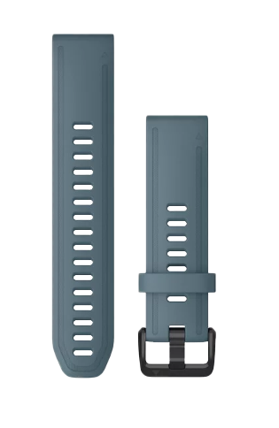 Garmin Quickfit 20 Watch Band Lakeside Blue Silicone (010-12870-00) by Garmin