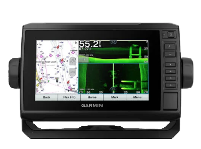Garmin ECHOMAP 74cv UHD With U.S. BlueChart g3 And GT24UHD-TM Transducer (010-02335-01)