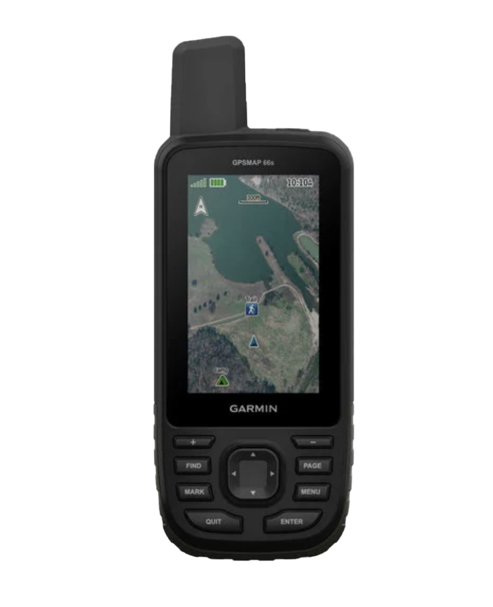 Garmin GPSMAP 66s, Handheld Outdoor/Trail GPS with TOPO Maps (Garmin Certified Refurbished)