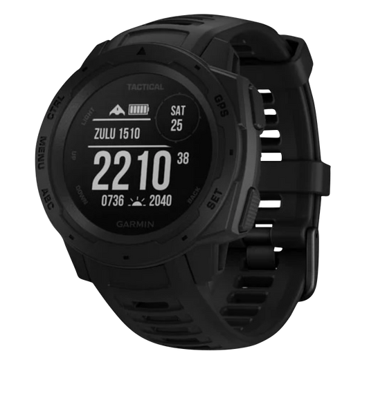 Garmin Instinct Tactical, Black, Rugged GPS Smartwatch (Garmin Certified Refurbished) by Garmin