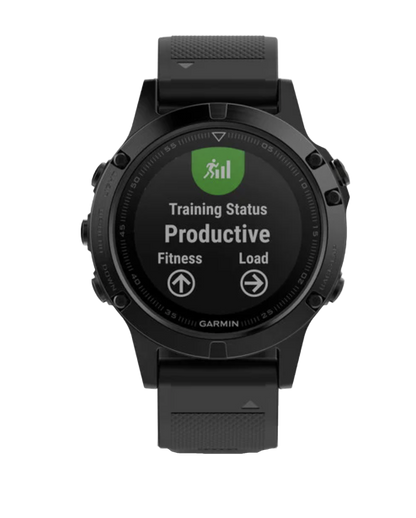 Garmin Fenix 5 Black Sapphire with Black Band (010-01688-10)
