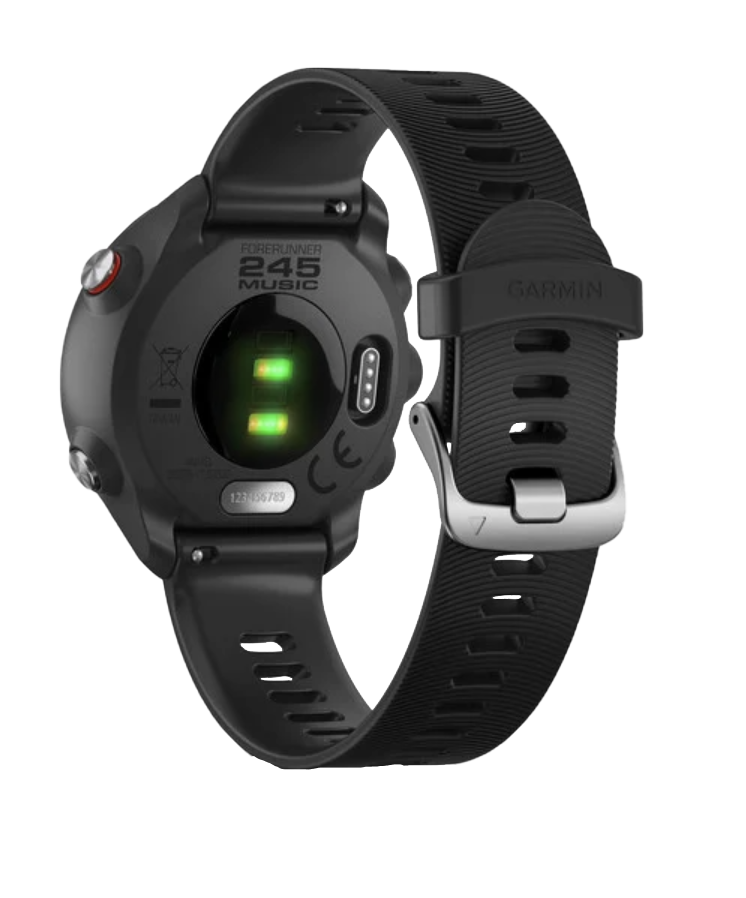 Garmin Forerunner 245 Music, Black, Premium Fitness GPS Smartwatch for Runners (Garmin Certified Refurbished)