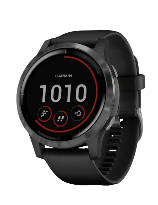 Garmin Vivoactive 4, Slate with Black Band, GPS Smartwatch (Garmin Certified Refurbished) by Garmin