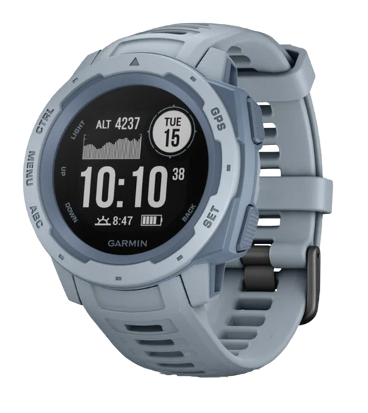 Garmin Instinct, Sea Foam, Rugged GPS Smartwatch (Garmin Certified Refurbished) by Garmin