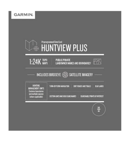 Garmin Huntview Plus Maps Tennessee microSD Card (010-12644-52)