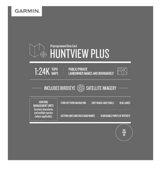 Garmin Huntview Plus Maps Michigan microSD Card (010-12511-52) by Garmin