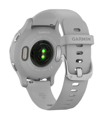 Garmin Venu 2s, Silver Bezel with Light Gray Band, GPS Smartwatch (Garmin Certified Refurbished)