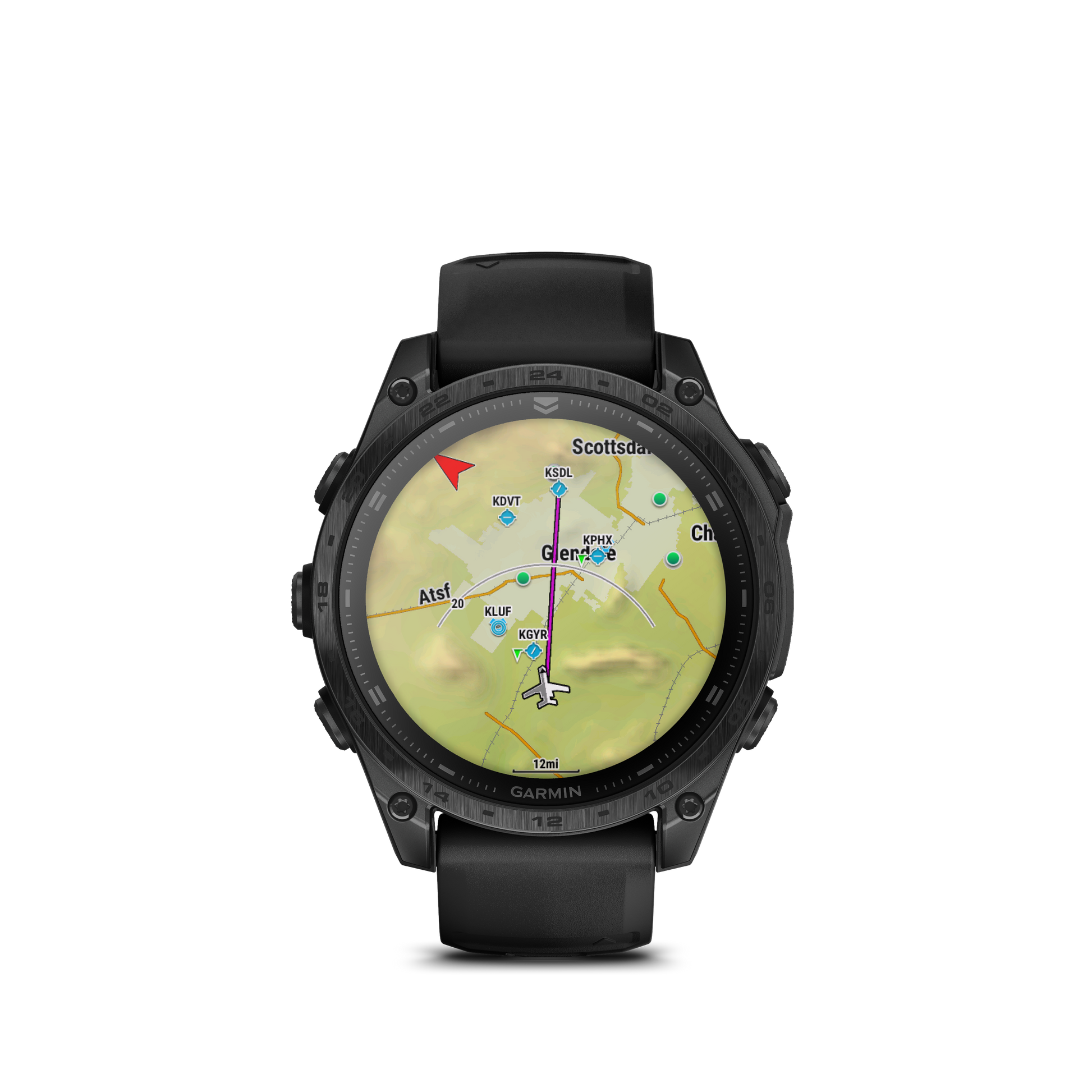 Garmin Tactix 8 AMOLED, 47mm, with Applied Ballistics Ultralight Solver (010-03405-00)