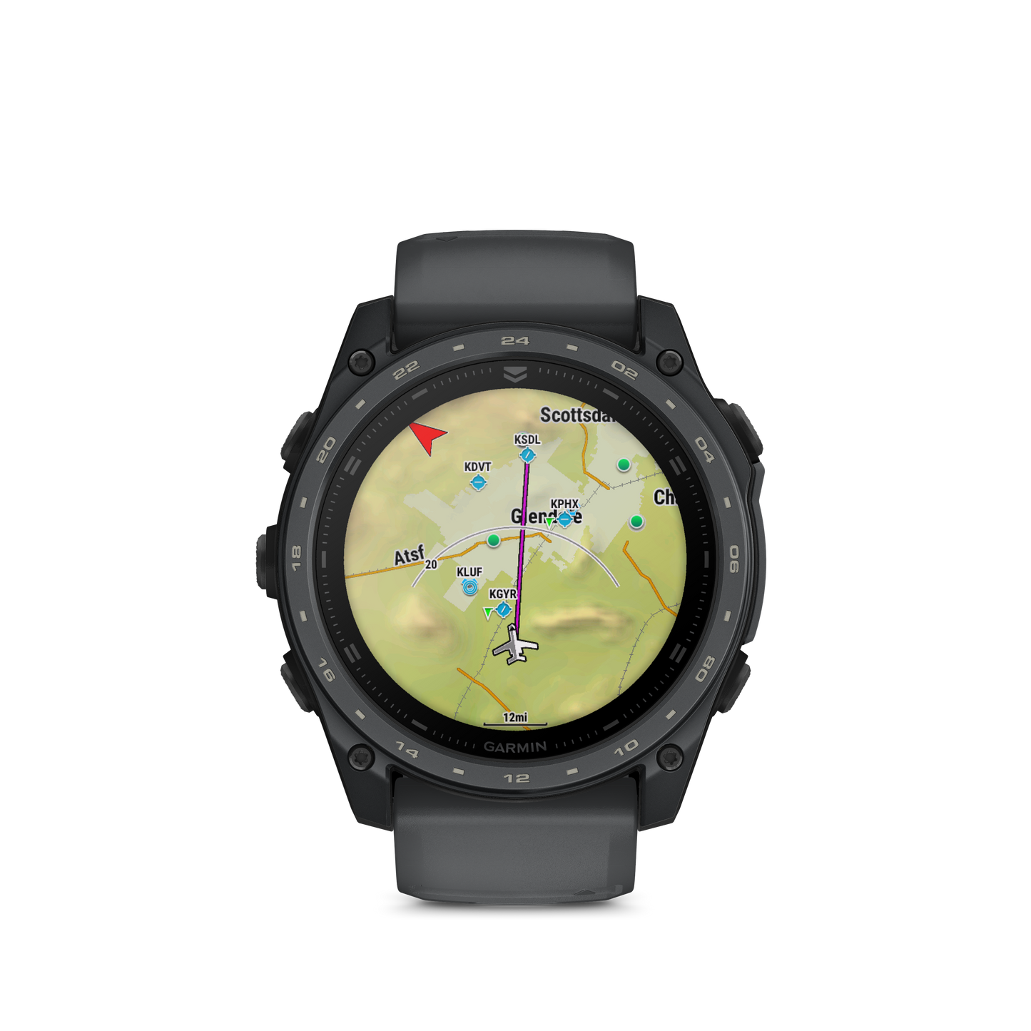 Garmin Tactix 8, AMOLED (51mm), Cerakote Coating, w/ Applied Ballistics Ultralight Solver (010-04553-00)