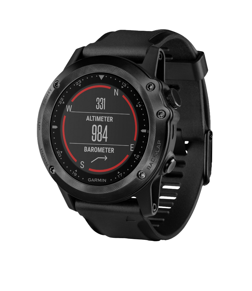 Garmin Tactix Bravo Black w/ Silicone Band (010-01338-0C) by Garmin