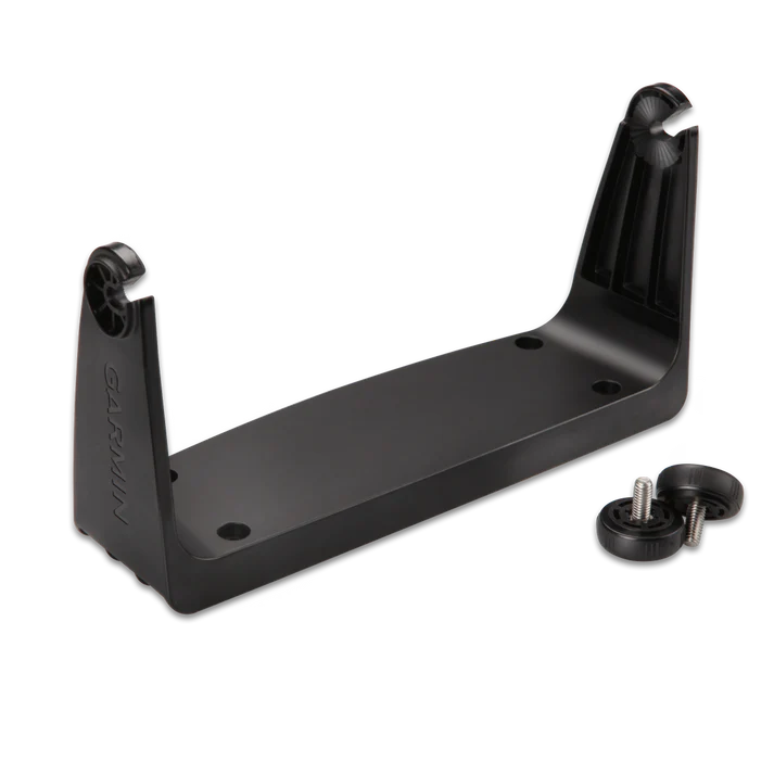 Garmin Bail Mount with 2 Knobs for GPSMAP 7x07, black plastic marine chartplotter accessory