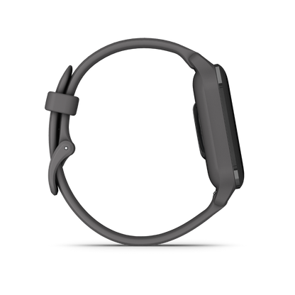 Garmin Venu Sq 2, Slate Aluminum Bezel with Shadow Gray Case and Silicone Band (010-02701-00)