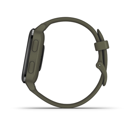 Garmin Venu Sq Music, Moss (Garmin Certified Refurbished)