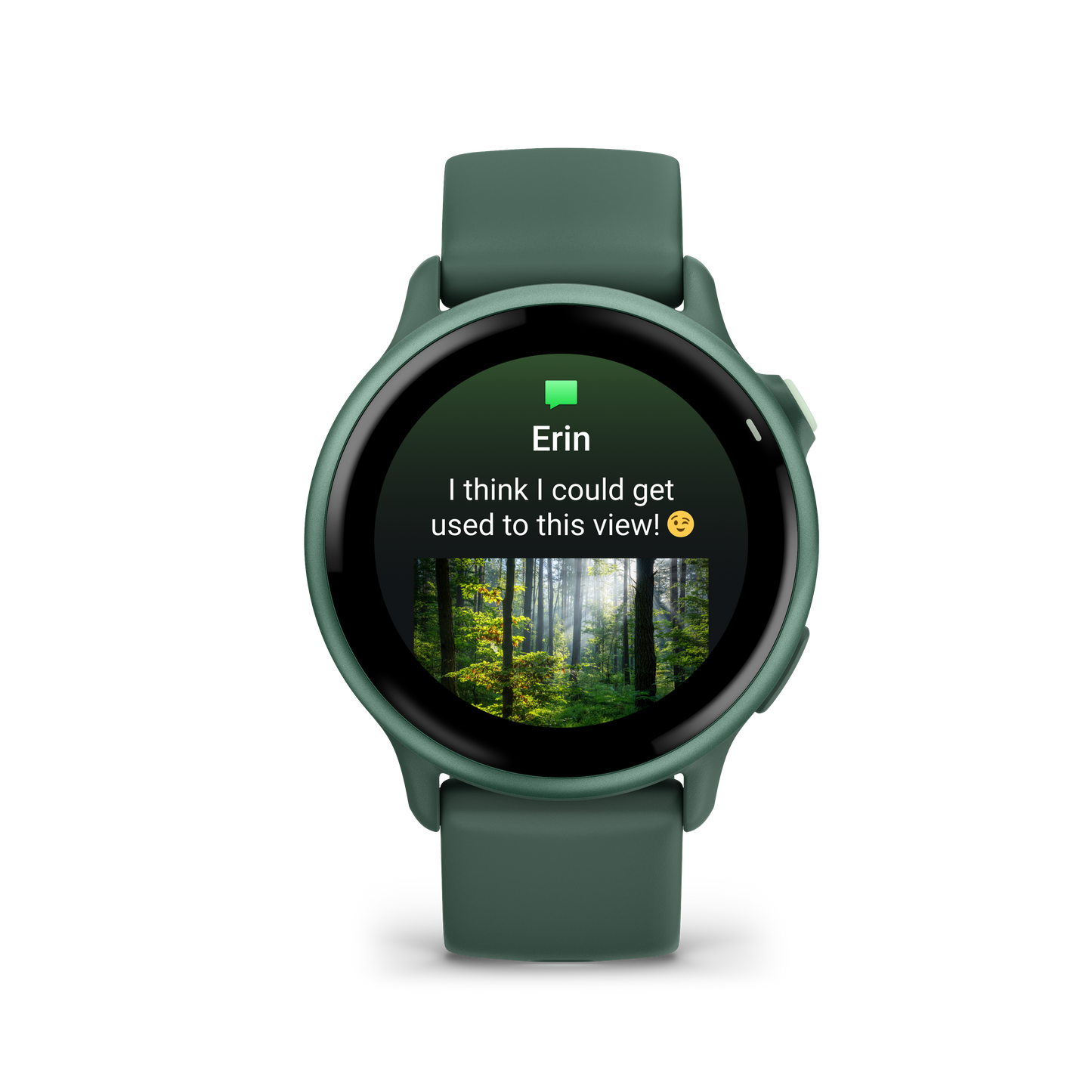 Garmin Vivoactive 6, Metallic Jasper Green with Jasper Green Band (010-02985-02)