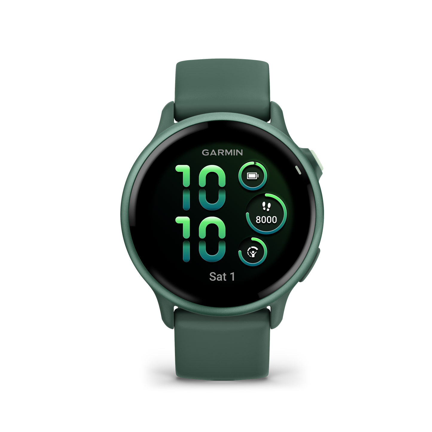 Garmin Vivoactive 6, Metallic Jasper Green with Jasper Green Band (010-02985-02)