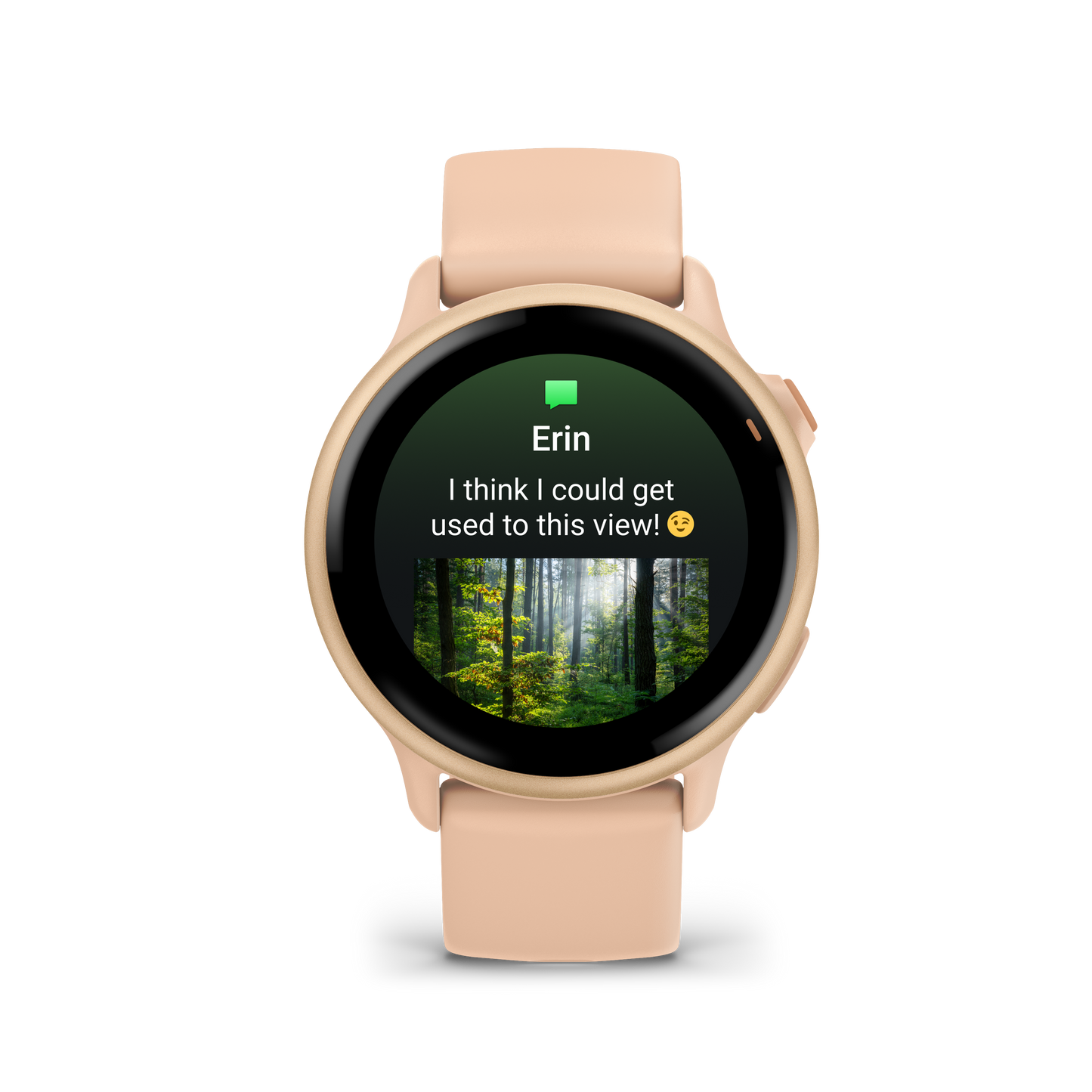 Garmin Vivoactive 6, Metallic Pink Dawn with Pink Dawn Band (010-02985-03)