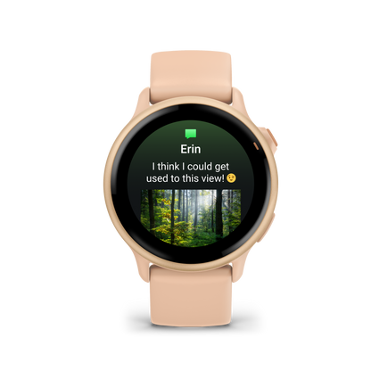 Garmin Vivoactive 6, Metallic Pink Dawn with Pink Dawn Band (010-02985-03)