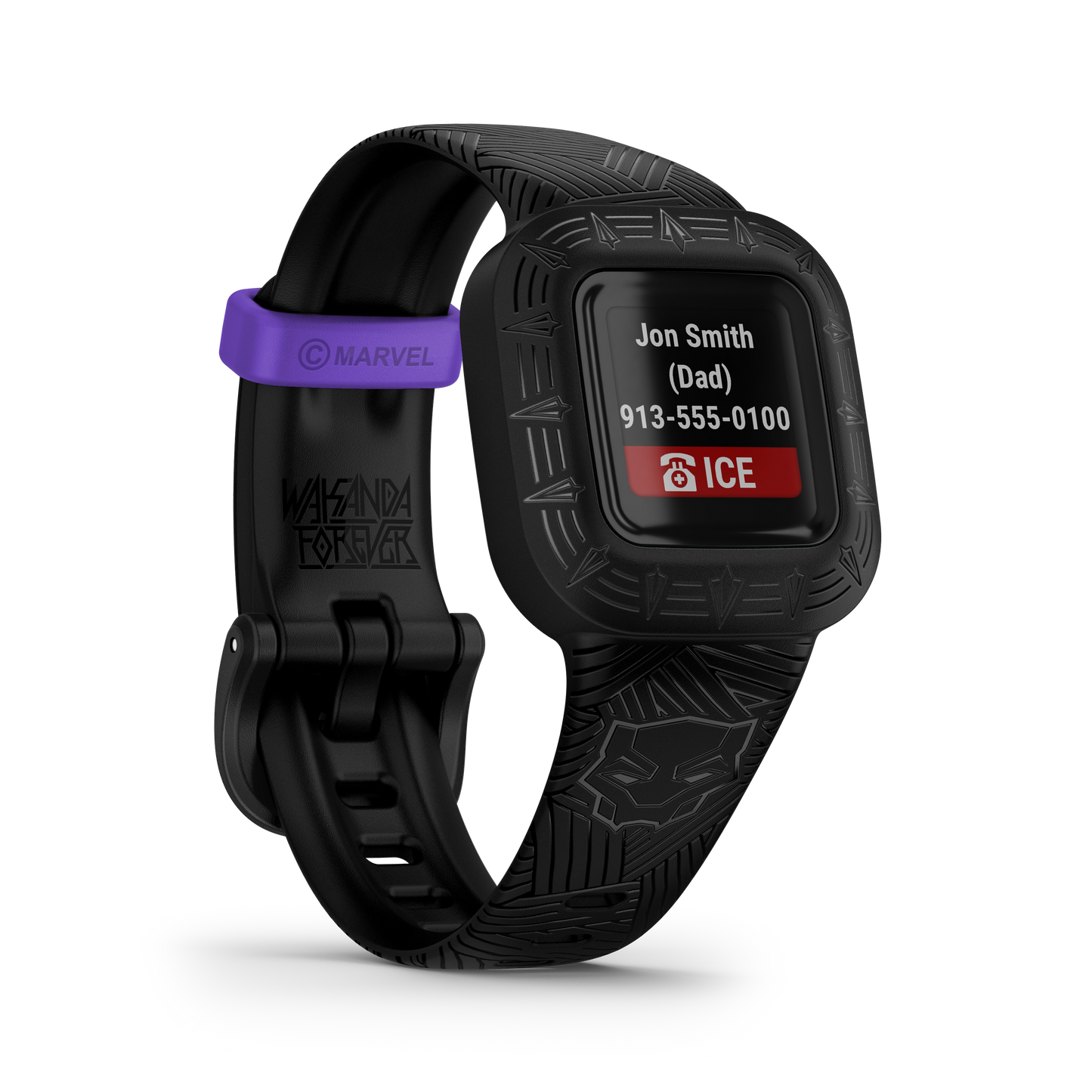 Garmin Vívofit jr. 3 - Marvel, Black Panther (010-02441-30)