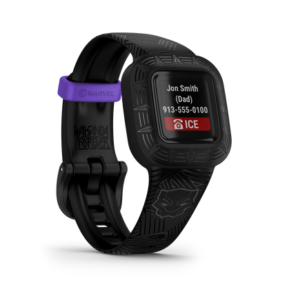 Garmin Vívofit jr. 3 - Marvel, Black Panther (010-02441-30)