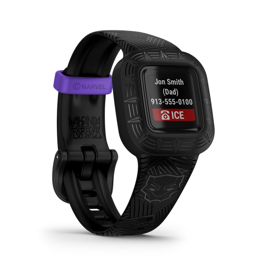 Garmin Vívofit jr. 3 - Marvel, Black Panther (010-02441-30)