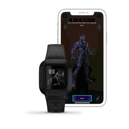 Garmin Vívofit jr. 3 - Marvel, Black Panther (010-02441-30)