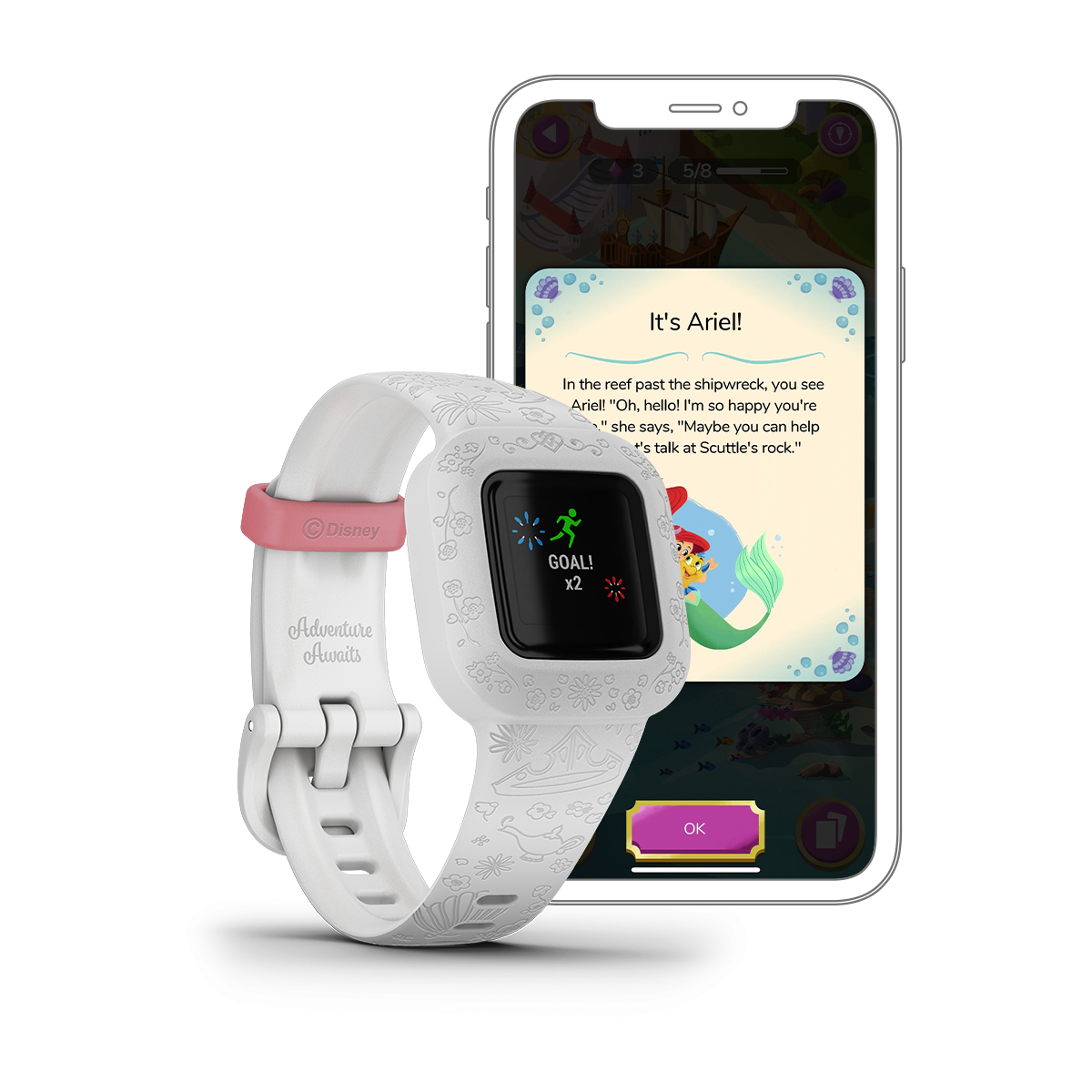 Garmin Vívofit jr. 3 - Disney Princess (010-02441-32)