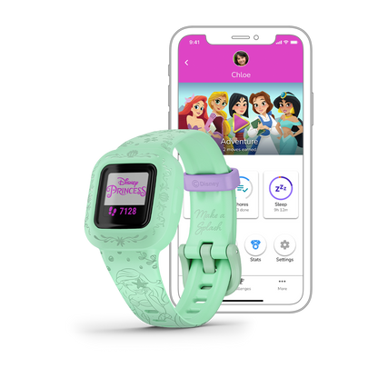 Garmin Vívofit jr. 3, reloj negro cósmico para niños (reacondicionado certificado por Garmin)