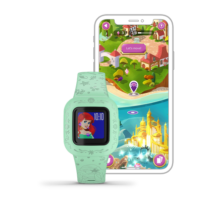 Garmin Vívofit jr. 3, reloj negro cósmico para niños (reacondicionado certificado por Garmin)